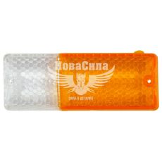 Скло підфарника 2106 ліве жовте (Формула Світла)