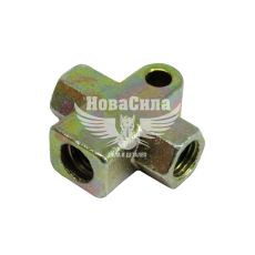 Тройник тормозных трубок 2101-07 металлическая (БелЗАН)
