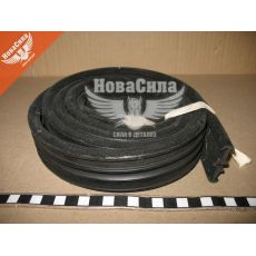 Ущільнювач 5320-Камаз скла бок. дверки резин. бархотка (БРТ)
