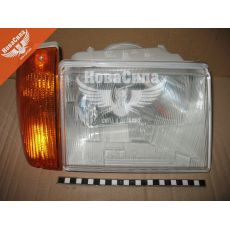 Фара передня 1103-ЗАЗ прав. ж/п коса (Формула Світла) 1102-ЗАЗ