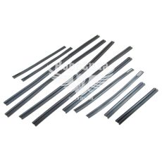 Ущільнювач 2101-06 скла бок. дверки резин. (БРТ) (бархотка кт. 14шт.)