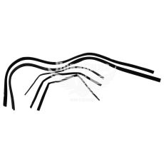 Ущільнювач 21213-Н.Тайга скла бок. дверки верх. бархотка (БРТИ)