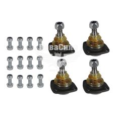 Шаровая опора 2121-Нива набор к-т.4шт. (Rider) (с метизами)