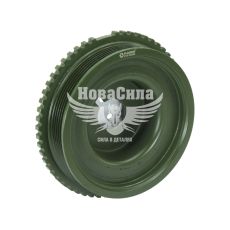 Шків колінчатого валу 2112 16кл. (Flagmus) (Демпфер прорез. зелен.)