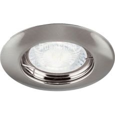 Светильник встроенный Feron DL13 круглая под лампу G5.3 MR16, титан