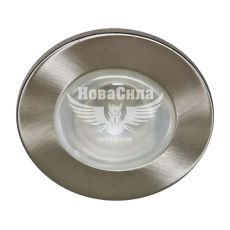 Світильник вбудований Feron 1713 круглий під лампу E14 R50, титан