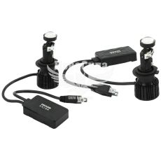 Лампочка LED H7 (Decker) (GL-01 6000K) з лінзами