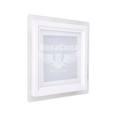 Світильник LED вбудований квадратний Feron AL2111 20Вт (200 mm) 6400K 1600Lm