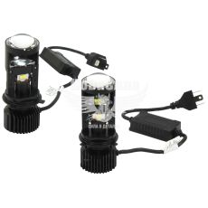 Лампочка LED H4 (Nextone) (NL-01 6000K) з лінзами