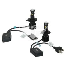 Лампочка LED H4 (Decker) (GL-01 6000K) с линзами