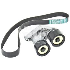 Ролик ремня полікл. DAF CF85, XF95, 105 натяжний в зб. (Gates) (набір ролик+ремінь 9PK1380)