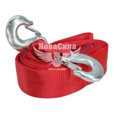 Трос буксира 8т. 6м. крюк (Molder) (сумка)