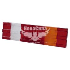 Скло ліхтаря MB Atego, Actros, Axor зад. прав. 6-ти секц. (Isiksan)