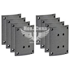 Накладка гальмівної колодки MAN, MB 410х223 1-рем. (Stellox)