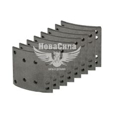 Накладка гальмівної колодки MAN, MB 410х183 станд. (Jurid) (підс.)