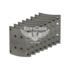 Накладка гальмівної колодки MAN, MB 410х183 1-рем. (Jurid)