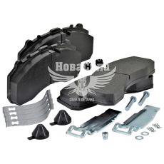 Колодки гальмівні BPW (TRW) MB, DAF, MAN, Iveco, Scania (з хомут.)