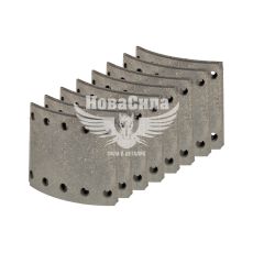 Накладка гальмівної колодки BPW, SAF 420х180 станд. (Jurid)