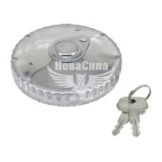 Кришка б-бака SCANIA, VOLVO 60мм. на ключ (Rider) (металева)