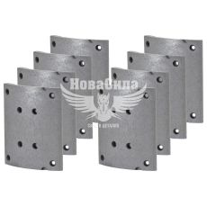 Накладка тормозной колодки MAN, MB 410х223 станд. (Stellox)