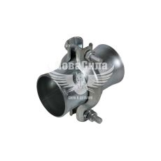 Рем. к-т. соединения глушителя 51мм. хомут 2 вставки (БелЗАН)