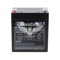 АКБ UPS 12V 5-А/Ч L+ (Outdo) (90х70х102)
