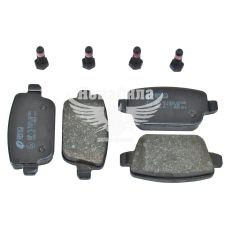 Колодки тормозные F. Mondeo IV с07г.в. зад. (Remsa)