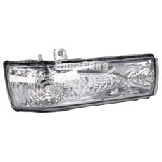 Ліхтар повороту Fiat Doblo з10р.в. білий. прав. на зеркал. (Fast)