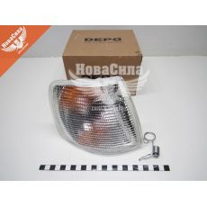Фонарь поворота фары F. Sierra с87-93г.в. белый прав. (Depo)