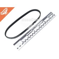 Ремінь поліклиновий 4PK673 (Dayco) генер. Hyundai Accent з94-00р.в. (1.3, 1.5)