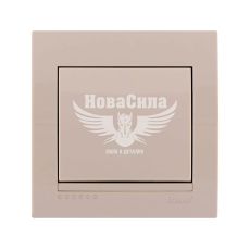 LEZARD DERIY Выключатель одинарный, крем