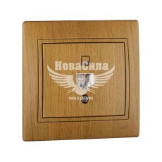 LEZARD MIRA Розетка комп'ютерна RJ45 CAT5, дуб класичний матовий