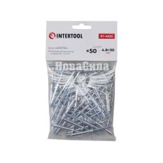 Закльопки до пістолета (Intertool) (4.8х30мм) (упаковка 50шт.)