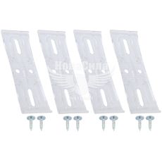 Рамка номерного знака невидимая (Red Hill) прозрачная кт. на 2 номера (безрамочная)