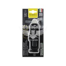 Ароматизатор (Mr&Mrs) MIO Black PrecIous Wood (полімерний на дефлектор)
