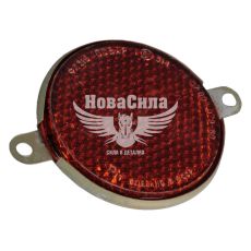 Катафот видблискувач круглый желтый (СССР)