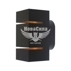 Настінний накладний світильник Feron AL8002 G9 під лампу чорний