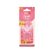 Ароматизатор (Nowax) Sweet Fresh New Peach (рідкий картка) 5мл.