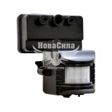 Датчик руху Feron LX02 / SEN15 1200Вт 120° IP44 12м чорний