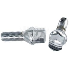 Болт колеса унів. 12x1,5x28 цинк ключ 17 конус (Walline)