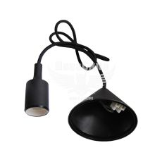 Патрон Feron LH127 E27 чорний