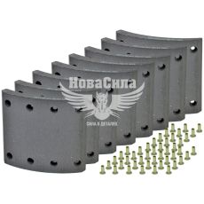 Накладка тормозной колодки SAF 420х180 2-рем. (Rider)