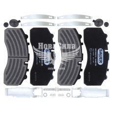 Колодки тормозные BPW (Sauer) MB, DAF, MAN, Iveco, Scania (з хомут.)