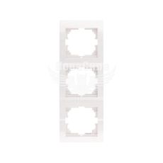 LEZARD DERIY Рамка 3-а вертикальна, білий