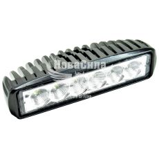 Фара світлодіодна LED 18W 6000К (Brevia) (160х45х55мм.) FLOOD