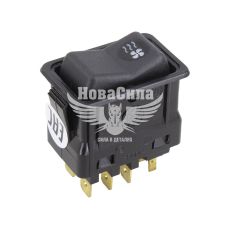 Кнопка (переключатель) печки в панель 8-конт. 24-ГАЗ (Автоарматура)