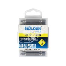 Насадка для отвертки PZ1 50мм. (Molder Tools) 10шт. S2 (бита)