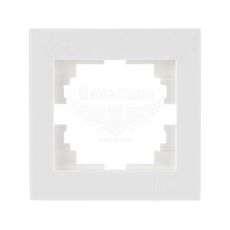 LEZARD RAIN Рамка 1-а, білий з боковою вставкою