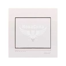 LEZARD DERIY Кнопка звонка, белый