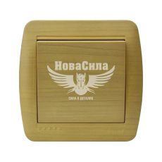 LEZARD DEMET Кнопка звонка, клен